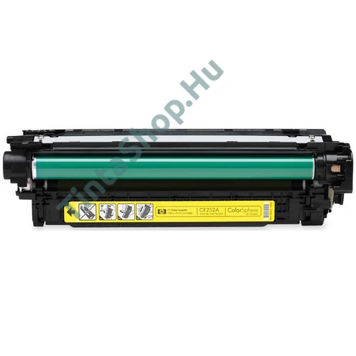 HP CE252A (No.504A) YL sárga (YL-Yellow) kompatibilis (utángyártott) toner