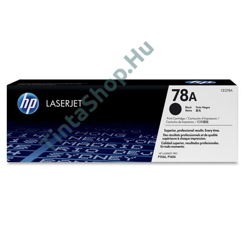 HP CE278AD (No.78A DUPLA) BK fekete (BK-Black) eredeti (gyári, új) toner