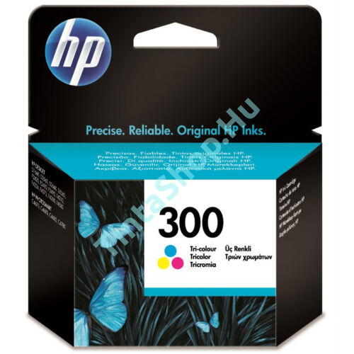 HP CC643EE (No.300 C) színes (C-Color) eredeti (gyári, új) tintapatron