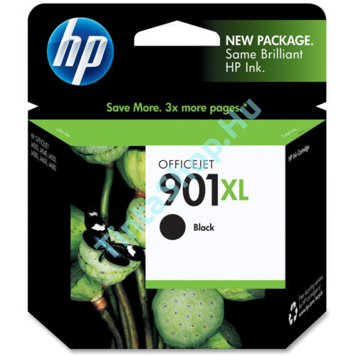 HP CC654AE (No.901) XL BK fekete (BK-Black) nagy kapacitású eredeti (gyári, új) tintapatron