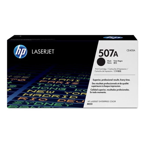 HP CE400A (No.507A) BK fekete (BK-Black) eredeti (gyári, új) toner