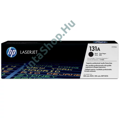 HP CF210A (No.131A) BK fekete (BK-Black) eredeti (gyári, új) toner