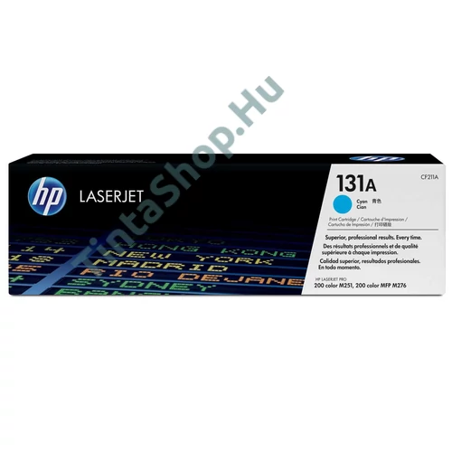 HP CF211A (No.131A) CY cián (kék) (CY-Cyan) eredeti (gyári, új) toner