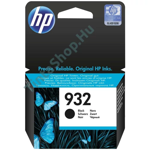 HP CN057AE (No.932) BK fekete (BK-Black) eredeti (gyári, új) tintapatron