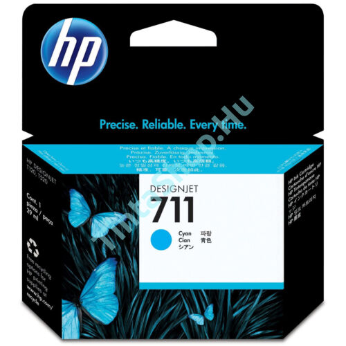 HP CZ130AE (No.711) CY cián (kék) (CY-Cyan) eredeti (gyári, új) tintapatron