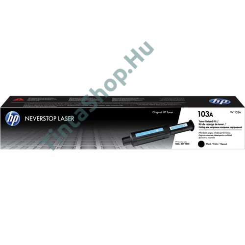 HP W1103A (No.103A) BK fekete (BK-Black) eredeti (gyári, új) toner