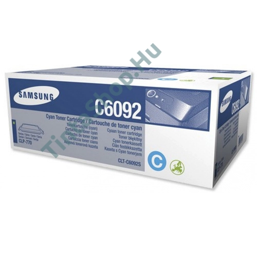 Samsung CLT-C6092S (CLP-770) CY cián (kék) (CY-Cyan) eredeti (gyári, új) toner
