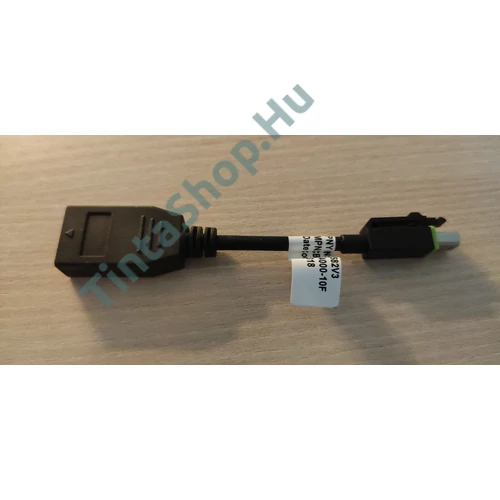 !AKCIÓS! Mini displayport APA - displayport ANYA átalakító kábel fekete 13 cm (7 nap kipróbálási garancia)