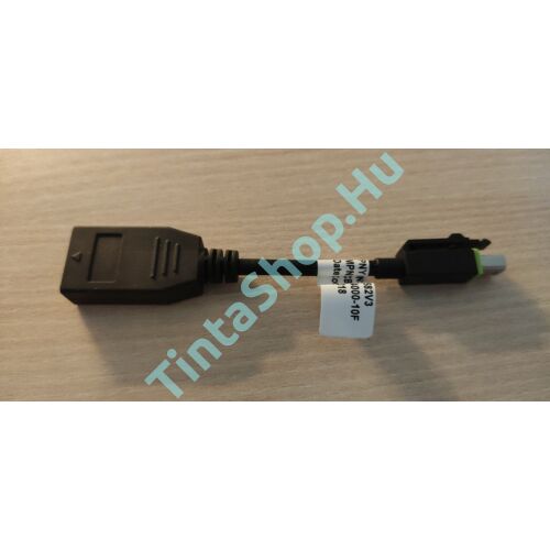 !AKCIÓS! Mini displayport APA - displayport ANYA átalakító kábel fekete 13 cm (7 nap kipróbálási garancia)