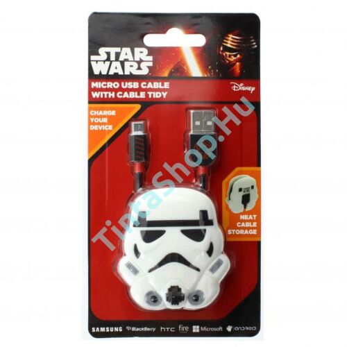 LAZERBUILT CBSW-USB-TROOPER Star Wars USB-Micro USB Kábel, Trooper 1213961