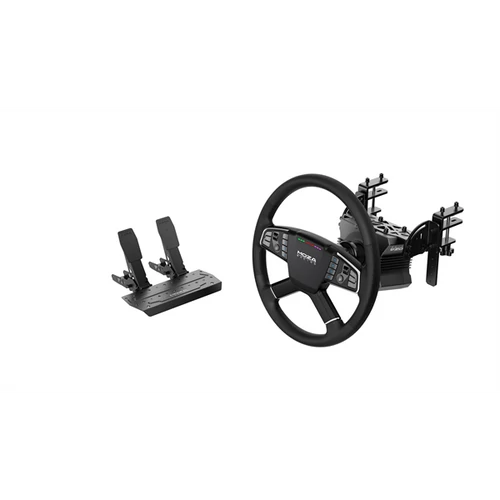 Moza Racing kormány - Trucking PC Szimulátor szett (Kamion/Traktor, DD, R5 bázis, TSW kormány, SR-P Lite pedál, bilincs)