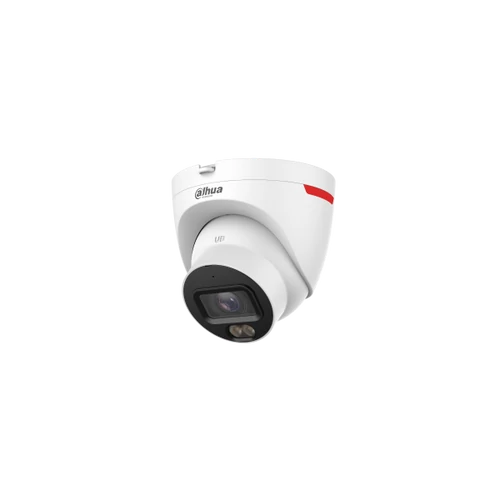 Dahua IP turretkamera - IPC-HDW2449T-S-LED-PRO (4MP, F1.0, 2,8mm, H265, IP67, IL20m, SD, PoE, mikrofon, AI)