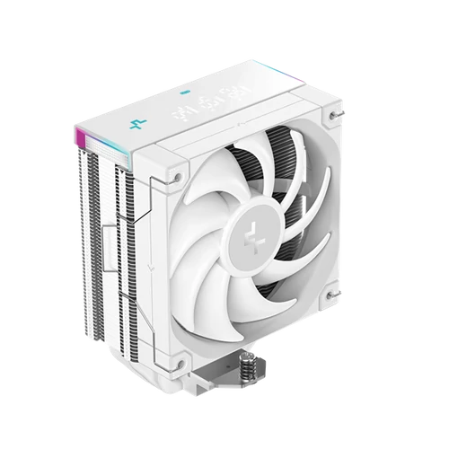 DeepCool CPU Cooler - AK400 DIGITAL PRO WH (25 dB; max, 103,45 m3/h; 4pin csatlakozó, 4 db heatpipe, 12cm, PWM, fehér)