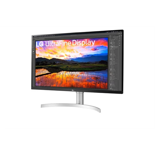 LG Monitor 32" Ergonomic - 32UN650K-W (IPS; 16:9; 4K 3840x2160; 5ms; 350cd; HDMIx2; DP; Mag.áll.; Hangszóró)