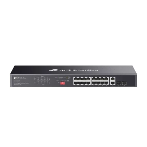 TP-Link Switch  PoE - DS1018GMP (18 port 1Gbps; 16x at PoE+ port; 250W)