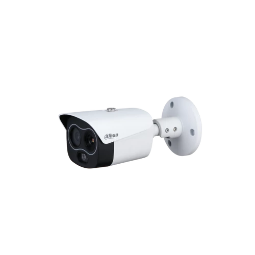 Dahua IP Bullet dual hőkamera - TPC-BF1241-B3F4-DW (256x192, 3,5mm / 4MP, 4mm, ICR, IR30m, IP67, WDR, audio, I/O, PoE)