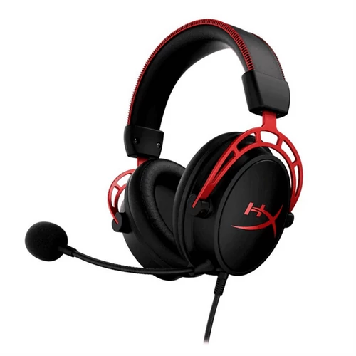HyperX Fejhallgató - Cloud Alpha (Vezetékes, 3,5mm Jack, fekete/piros)