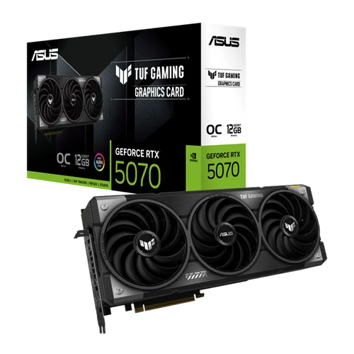 Asus Videokártya - nVidia TUF-RTX5070-O12G-GAMING (12288MB, GDDR7, 192bit, 2xHDMI, 3xDP)