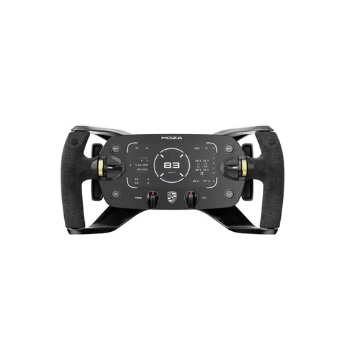 Moza Racing kiegészítő - Porsche MISSION R Kormánykerék (Dual-Clutch, RGB, 5,4 inch OLED kijelző, 320mm)