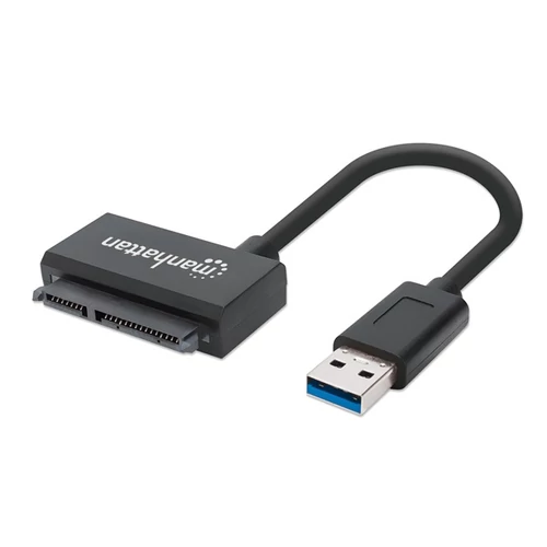 Manhattan Kábel átalakító - SuperSpeed USB 3.0 to SATA Adapter
