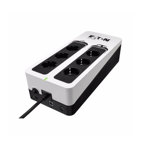 EATON szünetmentes 550VA - 3S550DIN (6 Schuko kimenet, Standby, USB, vonal védelem, szoftver)
