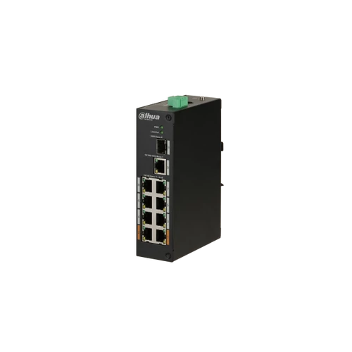 Dahua PoE switch - PFS3110-8ET-96 (8x 100Mbps PoE (96W) + 1x 1Gbps + 1 SFP, 53VDC)