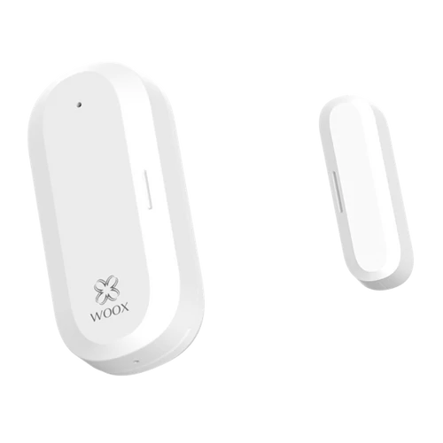 Woox Smart Zigbee Nyitásérzékelő - R7047 (ajtó/ablaknyitás érzékelés, 2xCR2032, Zigbee 3.0)