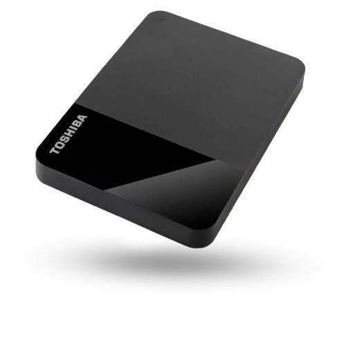Toshiba Külső HDD 2.5" - 2TB Canvio Ready Fekete (USB3.0; ~5Gbps; NTFS/HFS+)