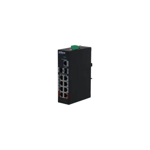 Dahua PoE switch - PFS3211-8GT-120 (8x 100Mbps at/af PoE + 1x 1Gbps + 2x SFP, 120W)