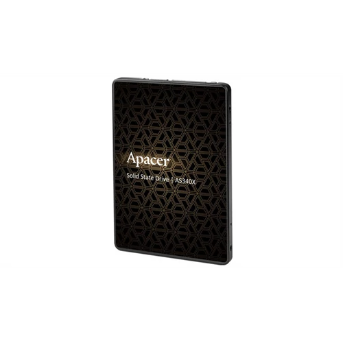 Apacer SSD AS340X Series Panther - 120GB AP120GAS340XC-1 (SATA3, Olvasás: 550 MB/s, Írás: 500 MB/s)