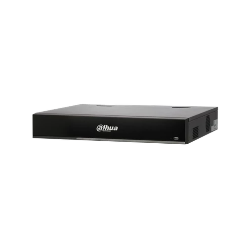 Dahua NVR Rögzítő - NVR5432-16P-I/L (AI; 32 csatorna, H265+, 320Mbps rögz., HDMI+VGA, 3xUSB, 4xSata, I/O; PoE 150W)