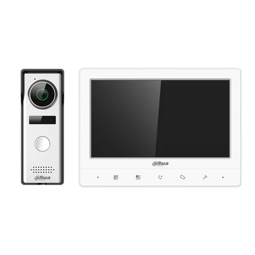 Dahua Analóg video kaputelefon szett 4 vezetékes - KTA02 (VTH1020J + VTO1000J)