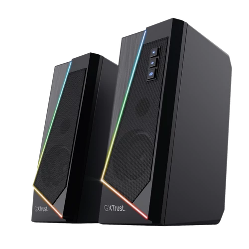Trust Hangszóró 2.0 - GXT 609 Zoxa (2.0; világítás; 3,5mm jack + USB power; 6W RMS)