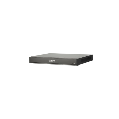 Dahua NVR Rögzítő - NVR5216-8P-I/L (16 csatorna, 8port af/at PoE; H265+, 320Mbps, HDMI+VGA, 2xUSB, 2x Sata, I/O, AI)