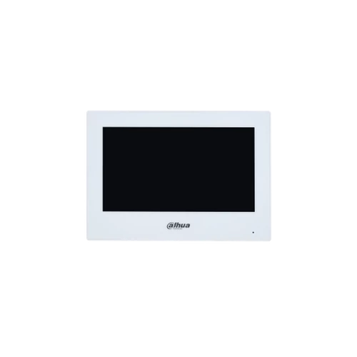 Dahua IP video kaputelefon - VTH2621GW-WP (beltéri egység, WiFi, 7" touch screen, 1024x600, PoE, SD, I/O, H.265, fehér)