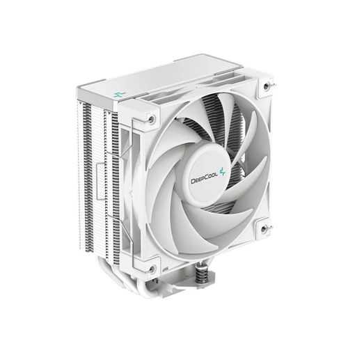 DeepCool CPU Cooler - AK400 WH (29 dB; max, 112,93 m3/h; 4pin csatlakozó, 4 db heatpipe, 12cm, PWM, fehér)