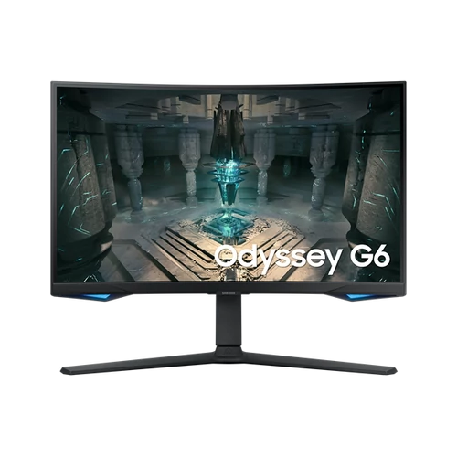 Samsung Monitor 27" - S27BG650EU (VA, 2560x1440, 16:9, QHD,240Hz, 350cd/m2, 1ms, Pivot, Smart, Ívelt)