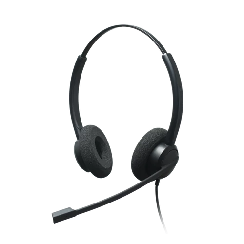 Addasound Call Center Fejhallgató QD - CRYSTAL 2732 (QD csatlakozó, Noice Cancelling mikrofon, fekete)