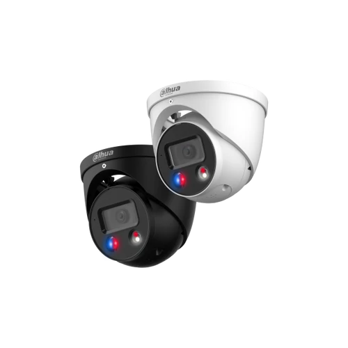 Dahua IP turretkamera - IPC-HDW3849H-AS-PV (8MP, 2,8mm, H265+, IP67, IR+LED30m, ICR, WDR, SD, PoE, mikrofon, TIOC)