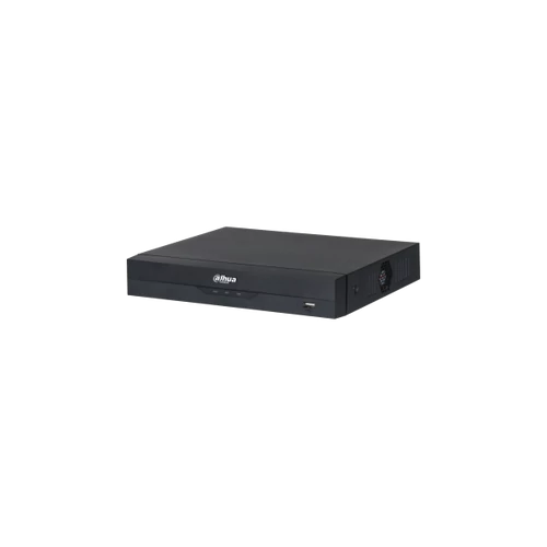 Dahua NVR Rögzítő - NVR4108HS-8P-EI (8 csatorna, 16MP, H265+, 8port PoE, 80Mbps, HDMI+VGA, 2xUSB, 1xSata, AI)