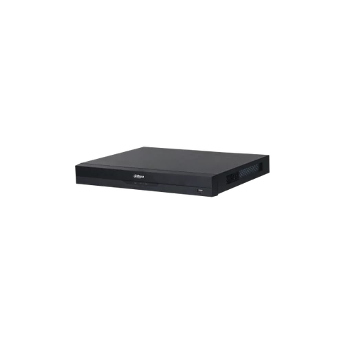 Dahua NVR Rögzítő - NVR5216-16P-EI (16 csatorna, H265+, 32MP, 16port PoE, 384Mbps, HDMI+VGA, 2xUSB, 2xSata, AI)