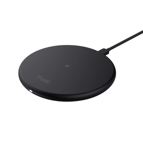 Trust Telefon töltő Vezeték nélküli - Viro (15W; fekete; USB-C)