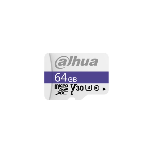 Dahua MicroSD kártya -  64GB microSDHC (UHS-I; exFAT; 95/38 Mbps)