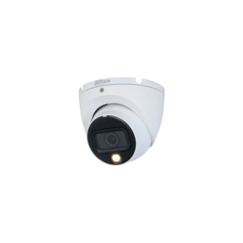 Dahua Analóg dómkamera -  HAC-HDW1500TLM-IL-A (Duallight; 5MP, kültéri, 2,8mm, IR20m+LED20m ICR, IP67, DWDR, mikrofon)