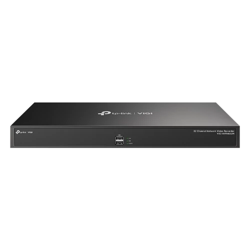 TP-link NVR rögzítő - NVR4032H (32 csatorna; H265+, 8MP, 320Mbps, HDMI, VGA, USB, 4x Sata(max10TB), audio)