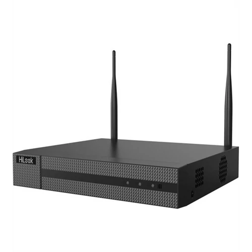 HiLook NVR rögzítő - NVR-104MH-D/W (4 csatorna, H265+, HDMI+VGA, 2xUSB, 1x Sata, Wifi)