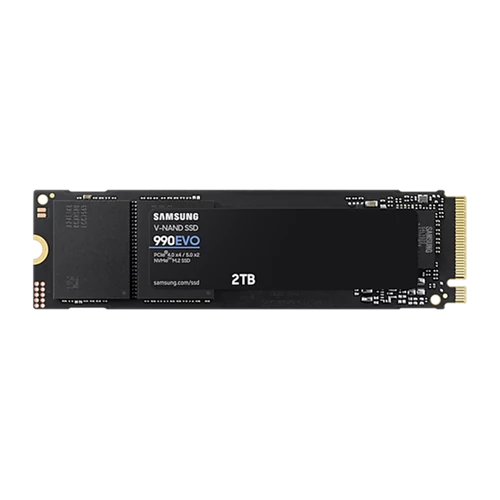 Samsung SSD 2TB - MZ-V9E2T0BW (990 EVO, PCIe 4.0, NVMe 2.0, M.2, 2TB)