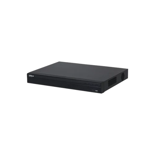Dahua NVR Rögzítő - NVR4216-4KS3 (16 csatorna, H265, 160Mbps rögzítési sávszélesség, HDMI+VGA, 2xUSB, 2x Sata, I/O, AI)