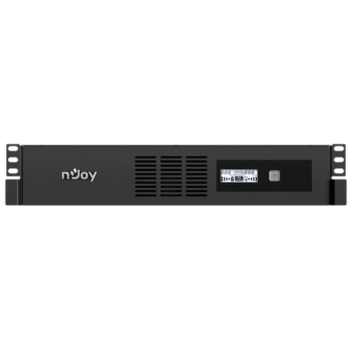 NJOY Szünetmentes 800VA - Code 600 (4 IEC C13, line-interaktív, USB menedzsment, szoftver, LCD kijelző, 2U rack)