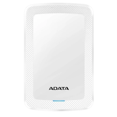 ADATA Külső HDD 2.5" - 2TB HV300 (USB3.1, LED, Slim, Fehér)